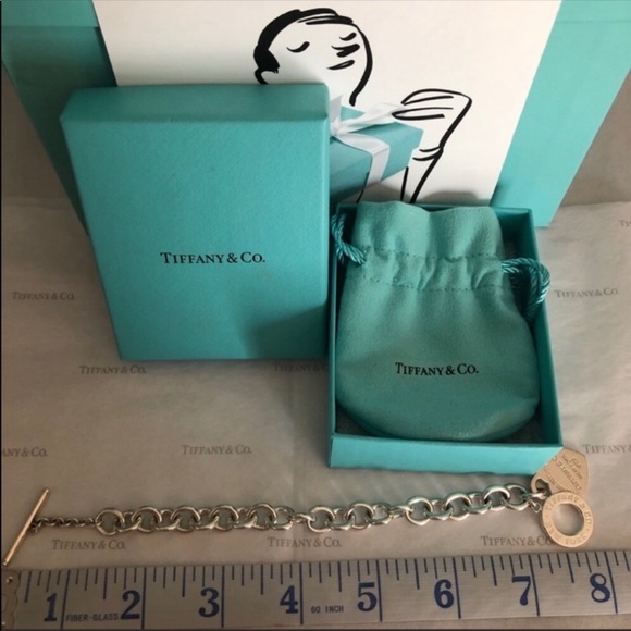 Tiffany & Co. RTT Heart Tag Bracelet - Picture 1 of 5
